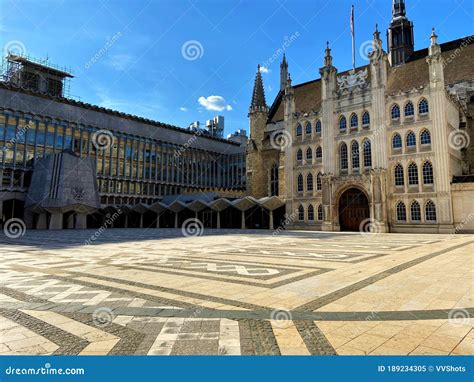 Guildhall Buidling Exterior Moorgate London Editorial Image Image