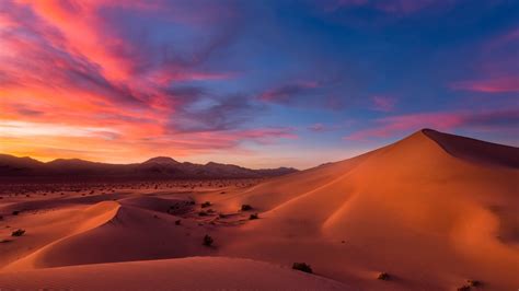Wallpaper Landscape Sunset Sand Sunrise Desert