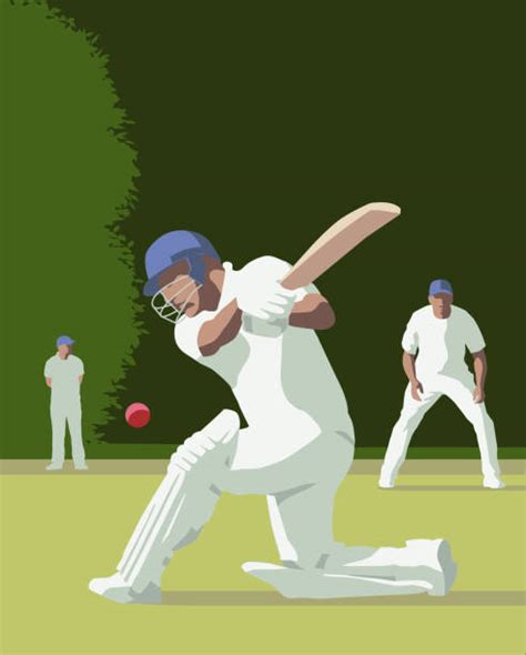Terrain De Cricket Illustrations Vectoriels Et Illustrations Libres De