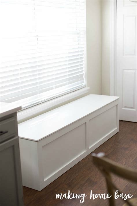 How To Build A Window Seat With Storage Diy Tutorial