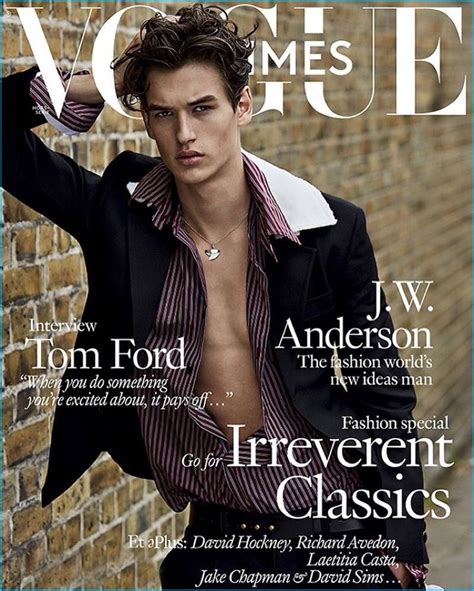 vogue hommes paris delivers many faces for eclectic cover story the fashionisto vogue men