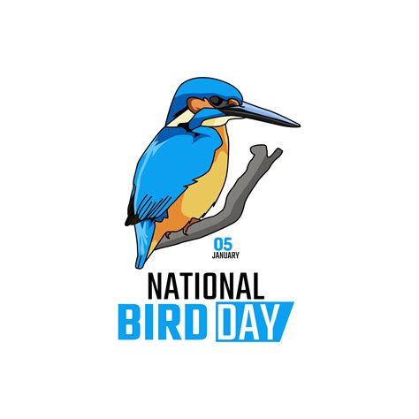 Vector Graphic Of National Bird Day Good For National Bird Day