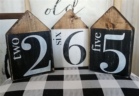 Numbers 0 9 Set Reusable Farmhouse Sign And Furniture Stencils