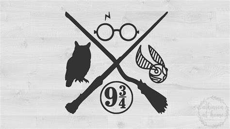 Harry Potter Symbols Decal | Etsy