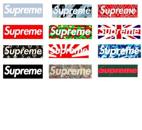 Supreme All Box Logos Cortafuegosproductivosunexes
