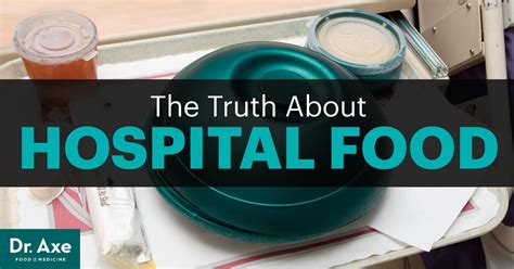 Here's how i think about the role that diet plays in contributing to health and disease Facts About Hospital Food,What to Eat at the Hospital - Dr ...