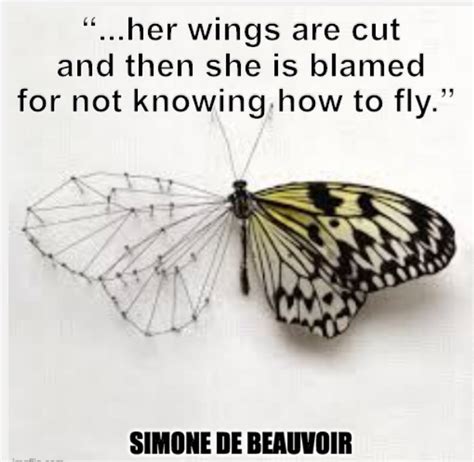 Her Wings Are Cut And Then She Is Blamed For Not Knowing How To Fly