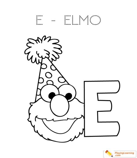 17 Alphabet Elmo Coloring Pages Pics Asvpfv