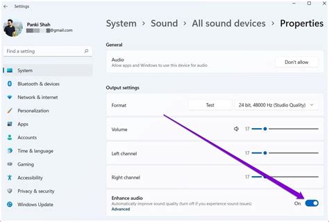 8 лучших способов исправить звук не работающий в Windows 11 Tonv