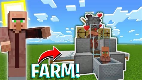Como Fazer Uma Farm De Villager No Minecraft Tutorial Youtube