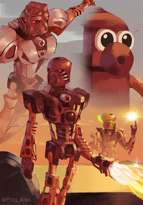 Prog On Twitter Updated My Tahu Fanart To Be More Accurate Bionicle