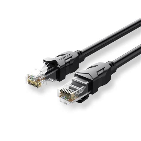 Category 5 cable (cat 5) is a twisted pair cable for computer networks. Vention Cat 6 UTP Patch Cable Black 20m (IBBBQ) | EuroDK