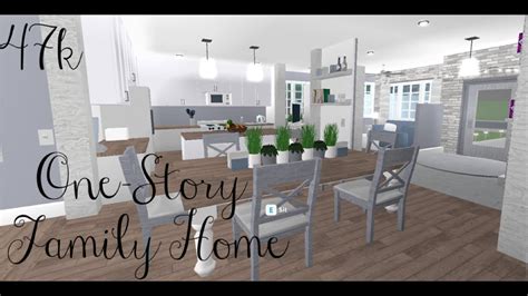 47k One Story Family Home Roblox Bloxburg - How To Get Free Robux Codes