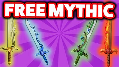 HOW TO GET FREE MYTHIC KNIVES ROBLOX ASSASSIN YouTube