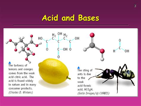 The Chemistry Of Acids And Bases Presentation Chemistry