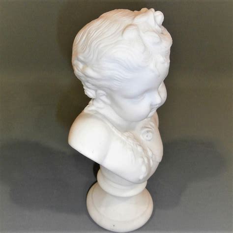 A Charming Parian Ware Bust Of Spring Antique Ceramics Hemswell