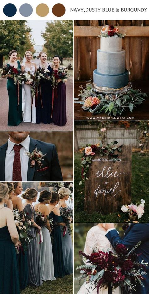 Top 10 Fall Wedding Color Scheme Ideas For 2021 Trends
