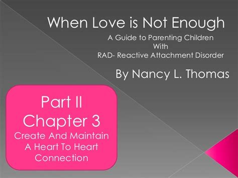 When Love Is Not Enough Chapter 3