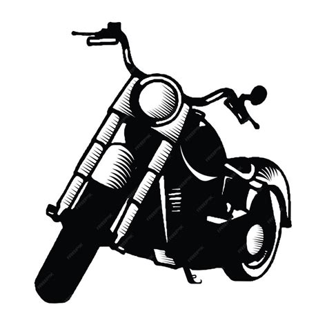 Premium Vector Motorcycle Silhouette Vector