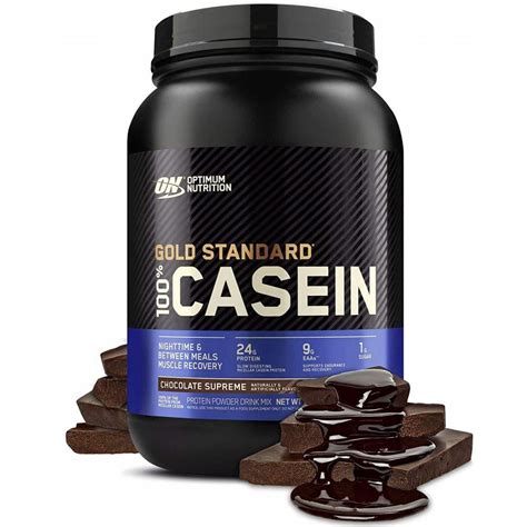 Optimum Nutrition Gold Standard 100 Casein Protein Powder Chocolate