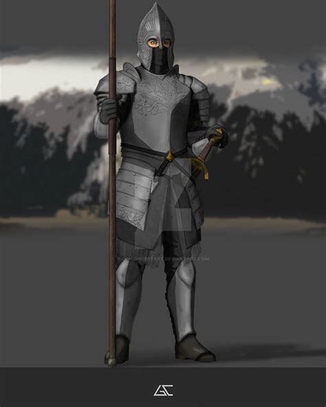 Lotr Gondor Soldier By Gc Conceptart On Deviantart