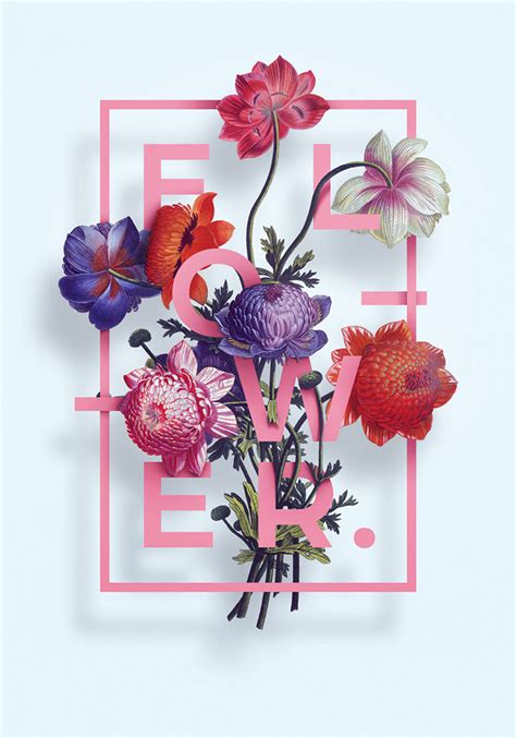 Floral Posters Series On Inspirationde