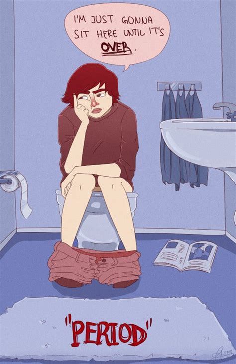 Painfully Hilarious Comics About Periods That Only Women Will Understand Period Memes Funny