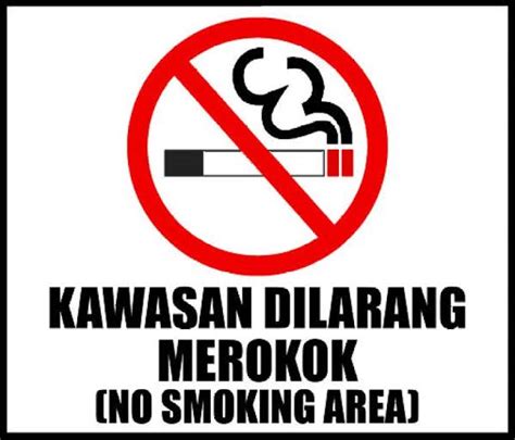 Lambang Dilarang Merokok Koleksi Gambar