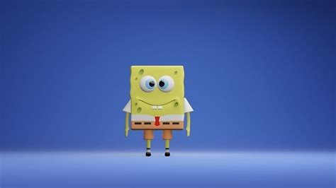 Spongebob Squarepants Character 3d Model Cgtrader