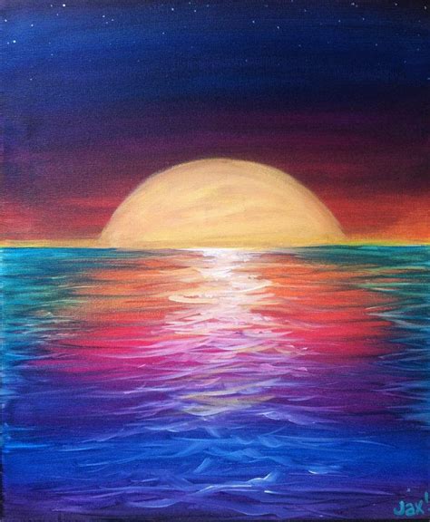 Ocean Sunset Drawing At Getdrawings Free Download