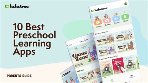 Best 10 Learning Apps For Preschoolers