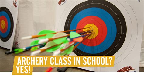 Archery Classes In Schools Nationwide Bowhuntingnet