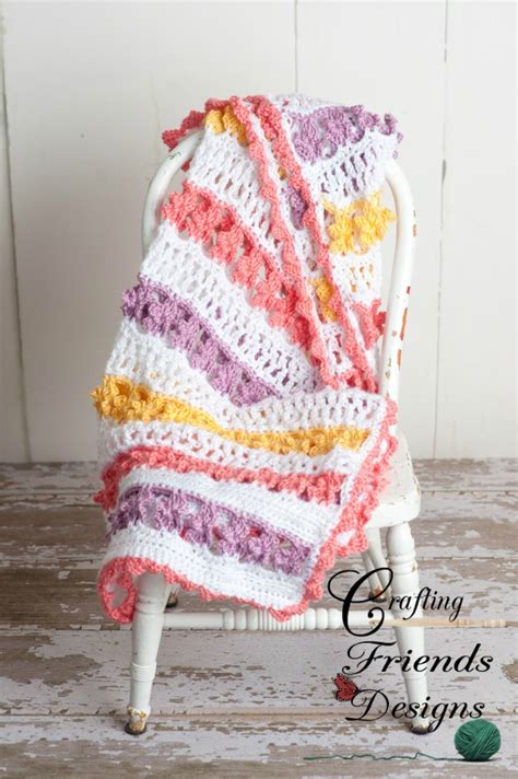 Butterfly Garden Afghan Crochet Pattern