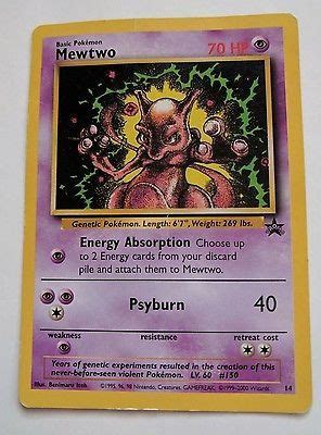 Pokemon machamp black star promo card # 43 from the pok?mon tcg league 2/02. Pokemon cards - Mewtwo - 1995, 96, 98 Nintendo - 1999 ...