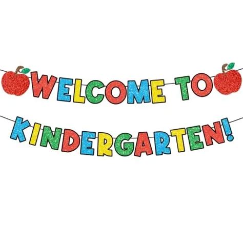 Welcome To Kindergarten Banner Welcome School Banner，welcome Back