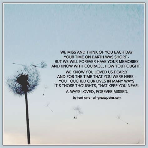 In Loving Memory Poems I Miss You Quotes For Him Missing You Quotes