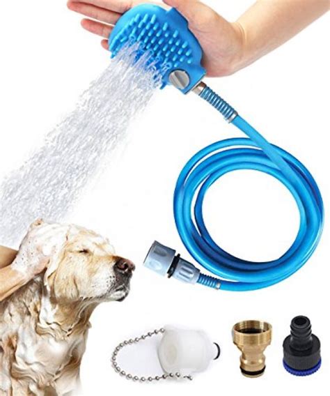 Pet Shower Tool With Nozzle Loveonetm Dog Bathing Sprayer With 3
