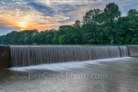 Sunset On Texas Guadalupe River Bee Creek Photography