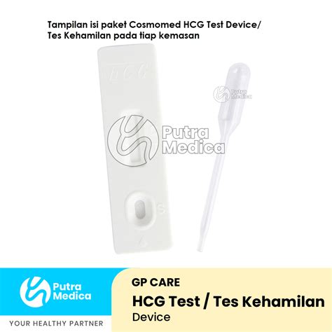 Jual Gp Care Hcg Test Device Pc Alat Tes Hamil Kehamilan Test