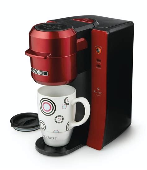 Mr Coffee Bvmc Kg2r 001 Single Serve Coffee Brewer Red