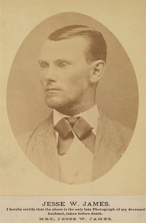 Jesse James American Wild West Outlaw Photograph By Science Source