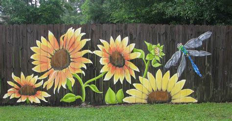 Exterior Wall Large Flower Stencils For Fences Mural Wall
