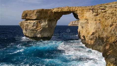 Azure Window Gozo Malta Stock Image Image Of Dothraki 113887969
