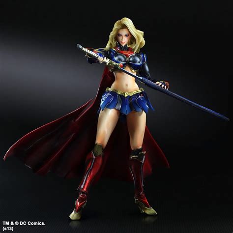 Supergirl Dc Comics Play Arts Kai Variant Action Figure
