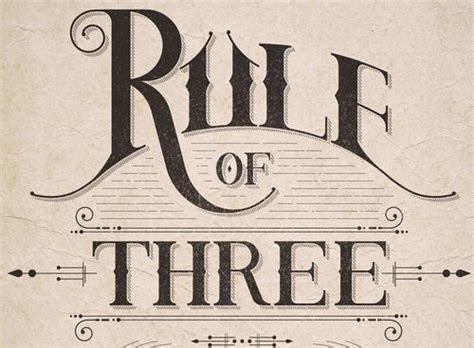 Rule Of Three Rule Of Three 1 By Kelly Jamieson Goodreads