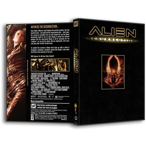 Alien Resurrection 1997 Retro Dvd By Skullvitch On Deviantart