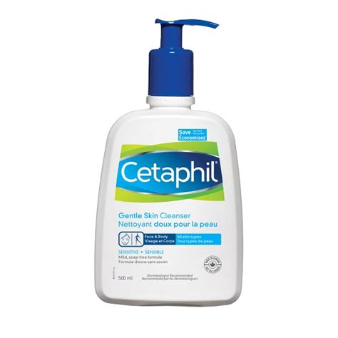 Award winning cleansers formulated with sensitive skin in mind. Buy Cetaphil Gentle Skin Cleanser 500ml in Canada - Free ...