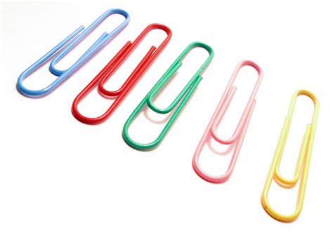 Colorful Paper Clips Free Photo Download Freeimages