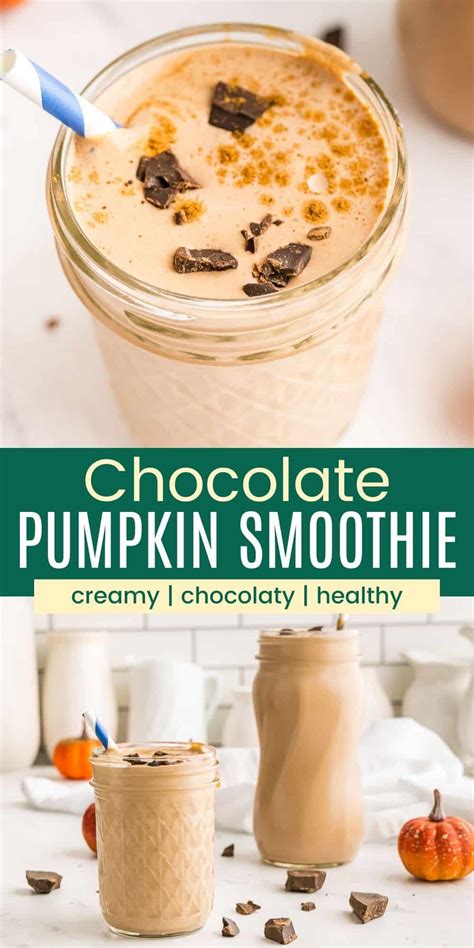 Healthy Chocolate Pumpkin Smoothie Cupcakes And Kale Chip