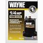 Wayne 1 1/2 Hp Sprinkler Pump